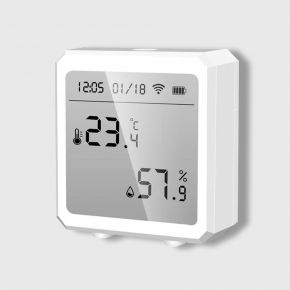WiFi датчик температури та вологості з дисплеем (Tuya smart)