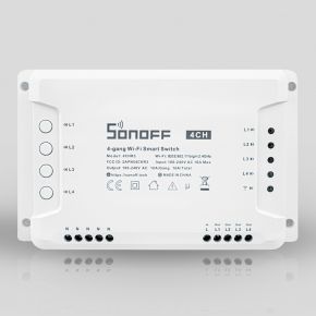 Чотириканальне Wi-Fi реле Sonoff 4CH R3