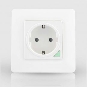 Wi-fi розетка Moes Smart Wall module socket (16А) White