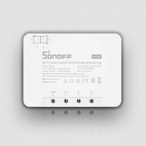 Одноканальне WiFi реле з енергомоніторингом Sonoff POW R3