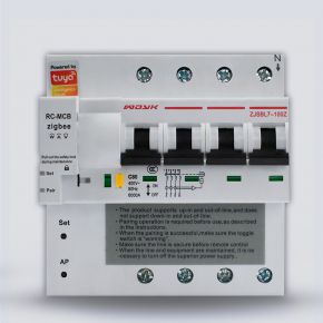 ZigBee автомат с энергомониторингом WDYK трёхфазный 16А