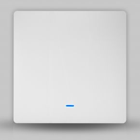 Zigbee вимикач  Tuya білий (1 клавіша, без нуля)