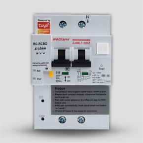 ZigBee дифавтомат с энергомониторингом WDYK однофазный 100А (Tuya smart)