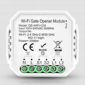 WiFi реле для керування гаражними воротами (Tuya smart)