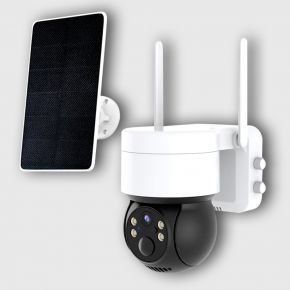 WiFі вулична камера із сонячною панеллю та акумулятором Tuya