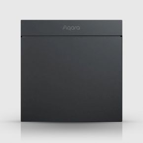 Накладной (беспроводной) ZigBee выключатель Aqara H1M (серый, 1 клавиша) WXKG21LM
